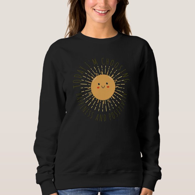 Cute Smiling Sun  Sweatshirt (Front)