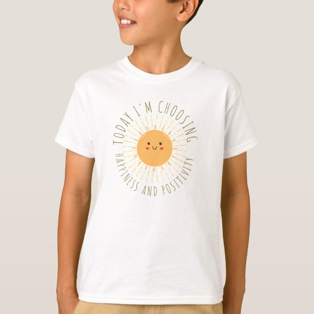 Cute Smiling Sun  T-Shirt (Front)