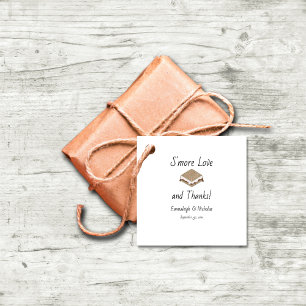 Cute S'more Love and Thanks Favor Tags