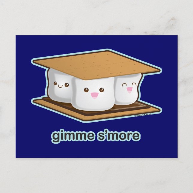 Cute S'more Postcard (Front)