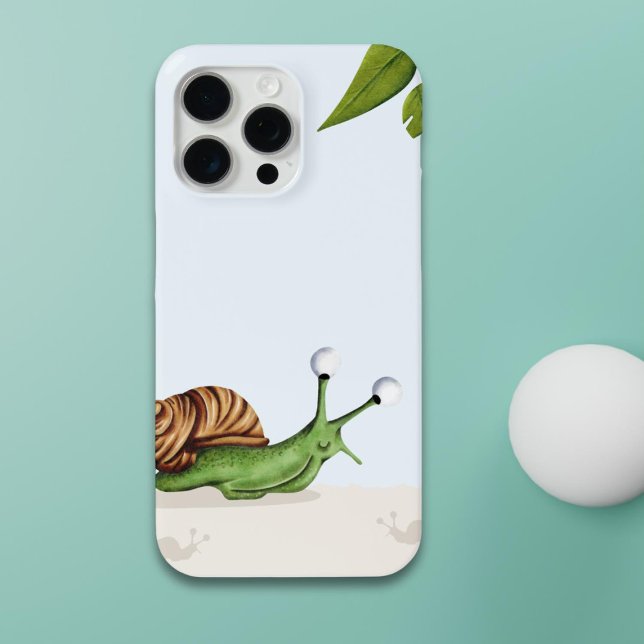 Cute Snail Animal Case-Mate iPhone Case (Creator Uploaded)
