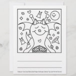 Cute Snail Bat Happy Halloween Coloring Page