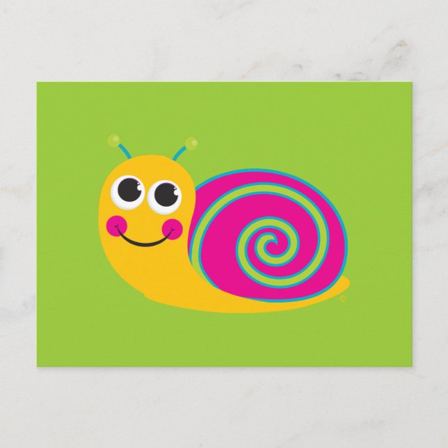 Cute Snail Card (Front)