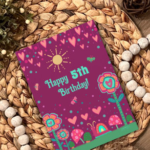 Cute Snail Customizable Age Fun  Birthday Card