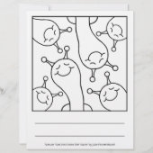 Cute Snail Miles Of Smiles Coloring Page (Front)