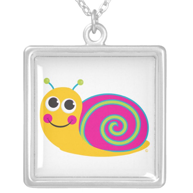 Cute Snail Necklace (Front)