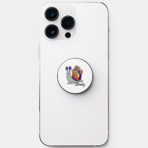Cute Snail Pop Grip for Phones-Accessory