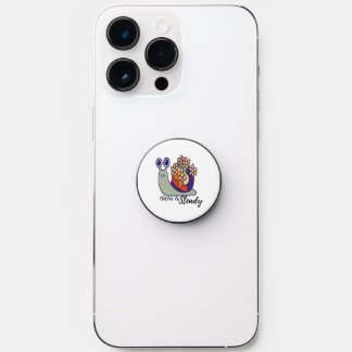 Cute Snail Pop Grip for Phones-Accessory