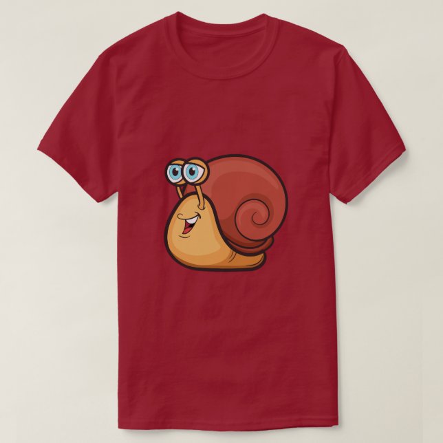 Cute snail T-Shirt (Design Front)