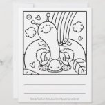 Cute Snail Teacher Appreciation Coloring Page