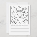 ❤️ Cute Snail You’ve Got Mail Coloring Greeting  Card