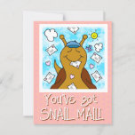 Cute Snail You’ve Got Mail Postcard