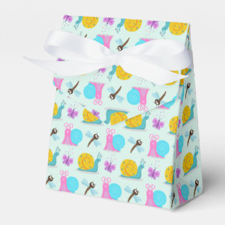 Cute Snails, Butterflies and Dragonflies  Favor Boxes