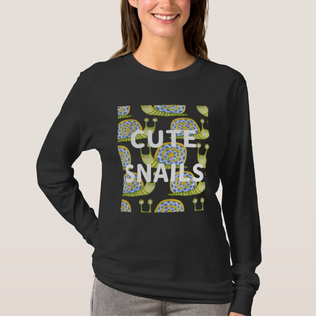 Cute snails Nr 1 T-Shirt (Front)