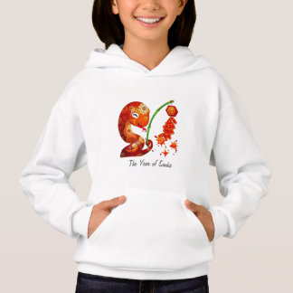 Cute Snake for China Lunar New Year 2025 Hoodie
