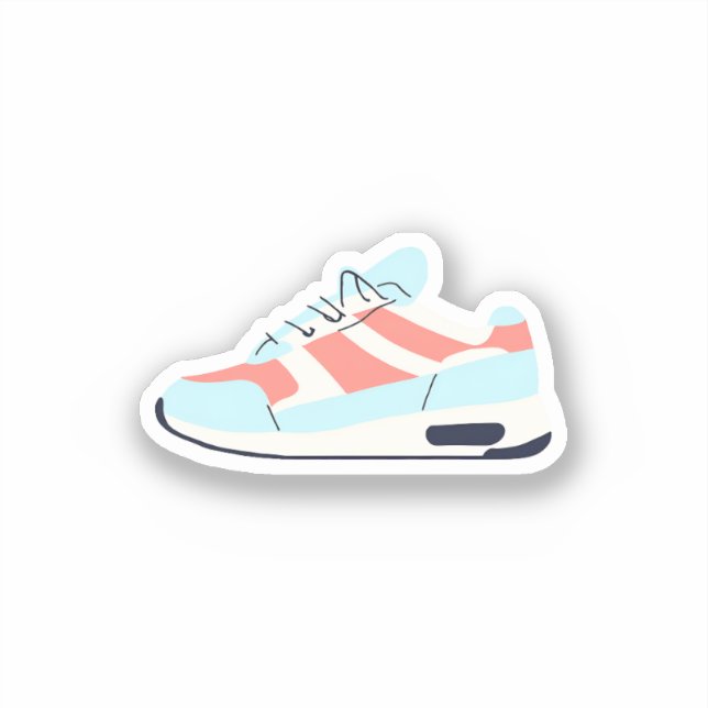 Cute Sneaker Sticker (Front)