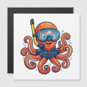 Cute Snorkeling Octopus - Ocean Explorer (Front/Back)