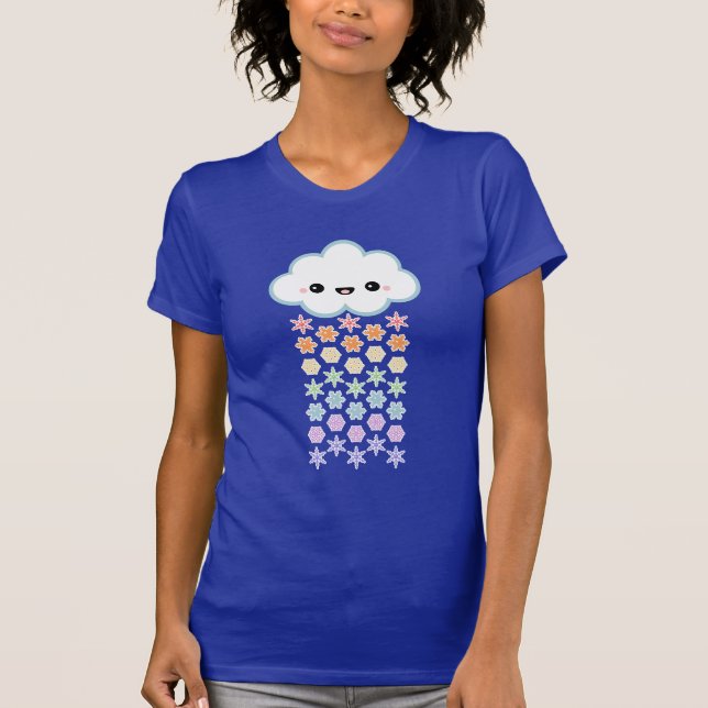 Cute Snow Cloud T-Shirt (Front)