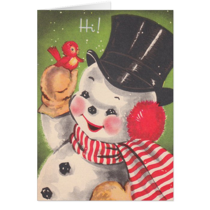 Cute Snowman Card