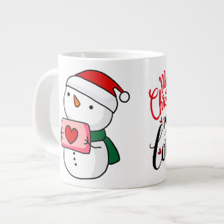 Cute Snowman Christmas Mug 
