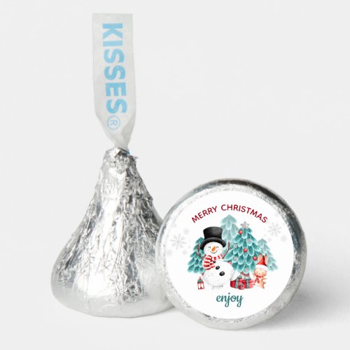 Cute Snowman Christmas Party Hersheys Kisses