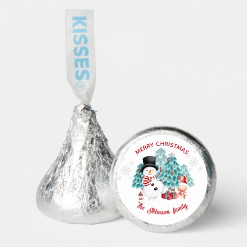 Cute Snowman Christmas Party Hersheys Kisses