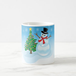 Cute Snowman Coffee Mug
