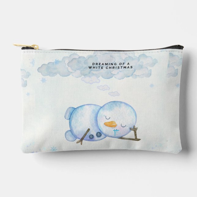 cute snowman coin purse (Front)