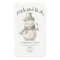 Cute Snowman Company Logo Christmas Party