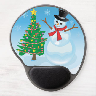 Cute Snowman Gel Mouse Pad