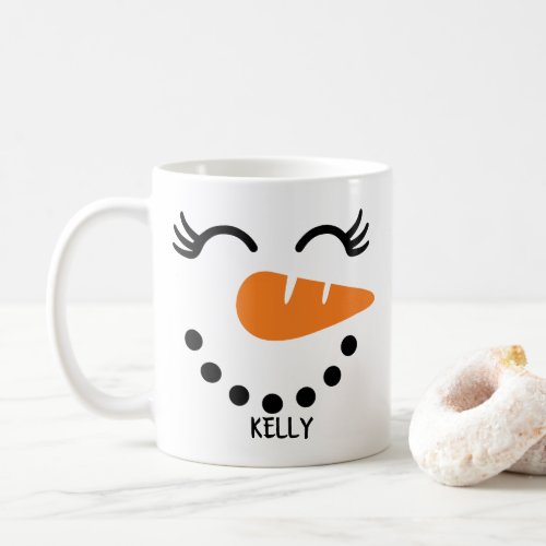 Cute Snowman Holiday  Coffee Mug