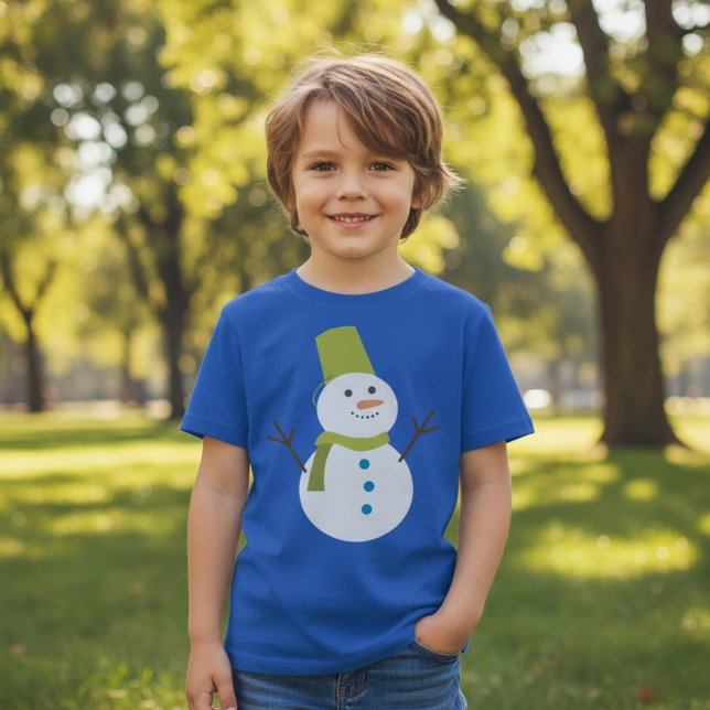Cute Snowman T-Shirt (Creator Uploaded)