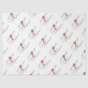 Cute Snowman Tissue Paper