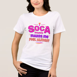 Cute SOCA Music Tri-Blend Shirt