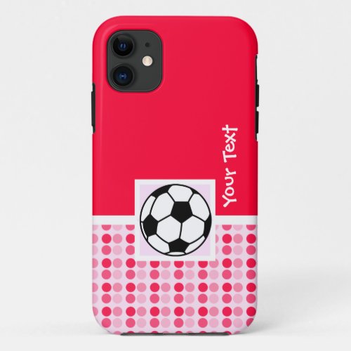 Cute Soccer Ball iPhone 11 Case