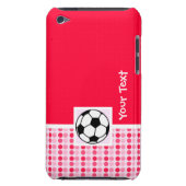 Cute Soccer Ball iPod Touch Case (Back)