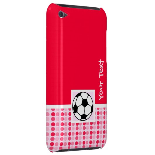 Cute Soccer Ball iPod Touch Case (Back/Right)