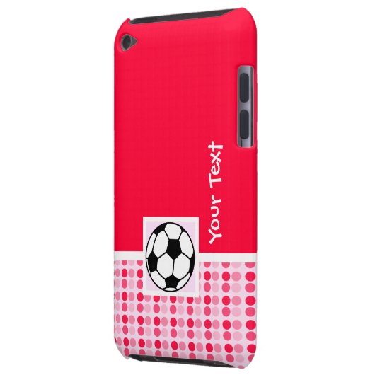 Cute Soccer Ball iPod Touch Case (Back Left)