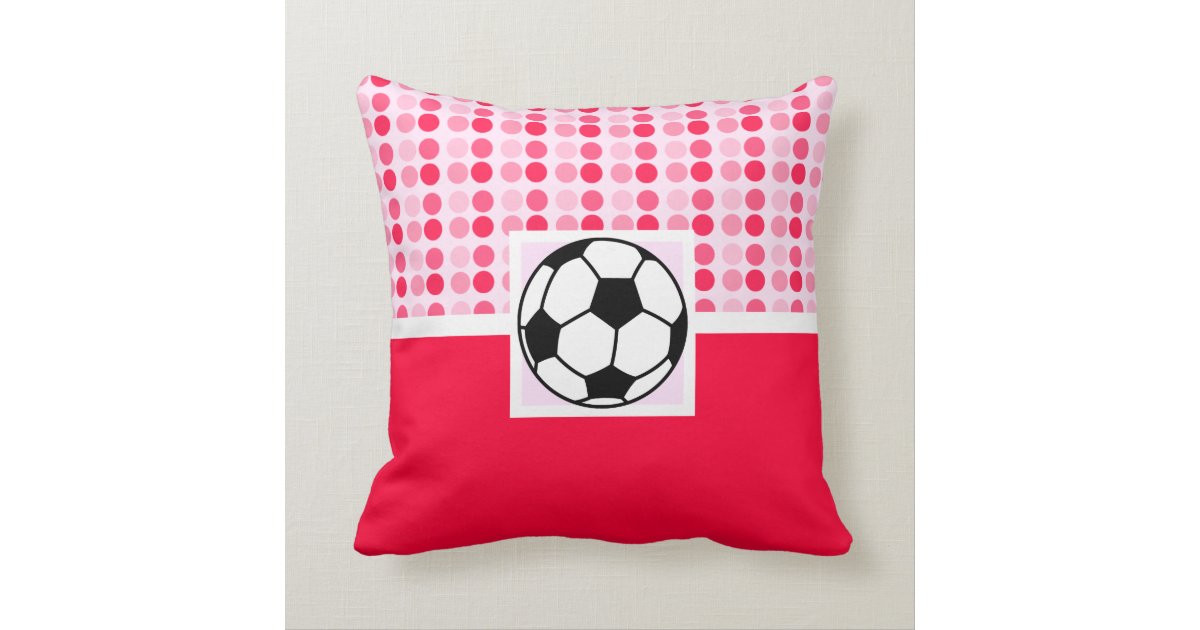 Cute Soccer Ball Throw Pillows | Zazzle