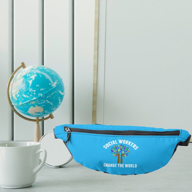 Cute Social Work Inspirational Quote Fanny Pack (Creator Uploaded)