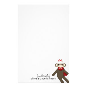 Monkey Stationery | Zazzle