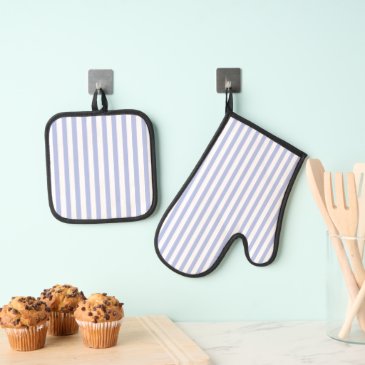 Cute Soft Blue and White Striped