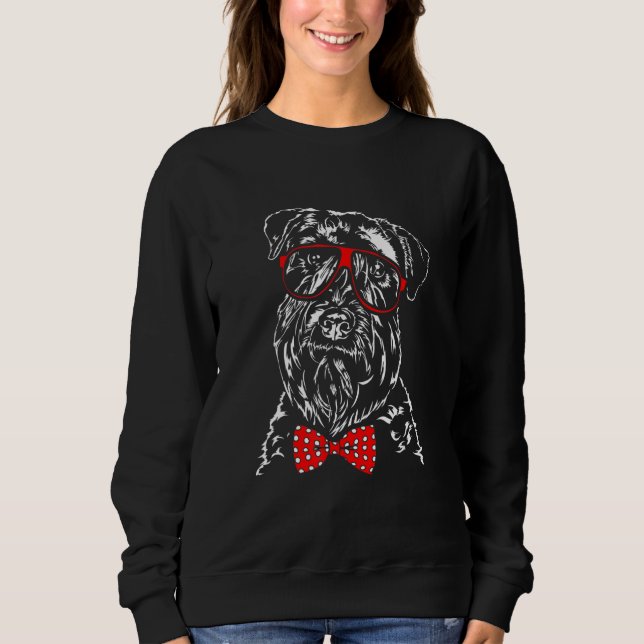 Cute Soft Coated Wheaten Terrier mom dog Sweatshirt (Front)