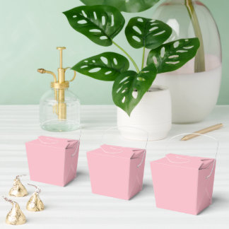 Cute Soft Pink Favor Boxes