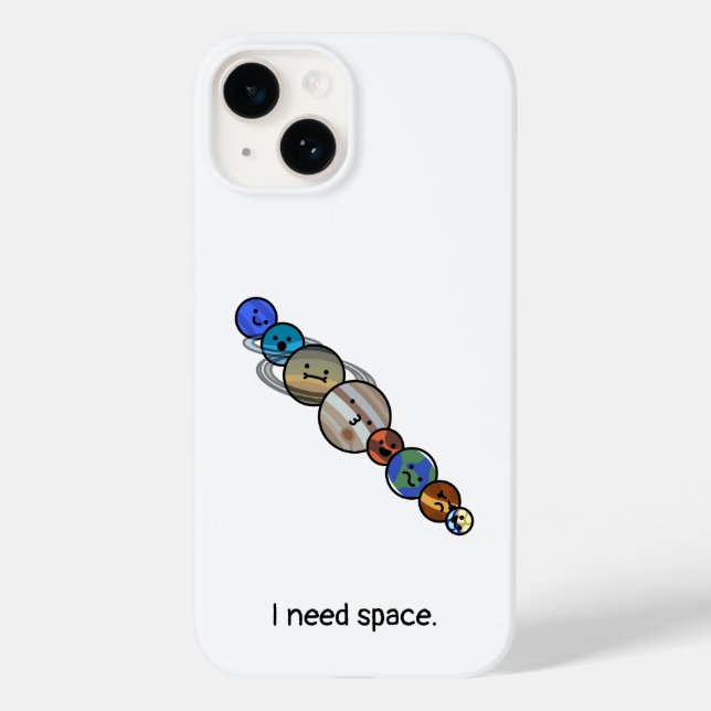 Cute Solar System Case-Mate iPhone Case (Back)