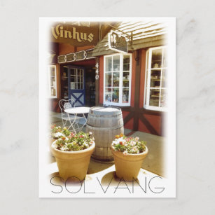 Cute Solvang Postcard! Postcard