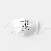 Cute Soon To Be Mrs Face Mask With Heart