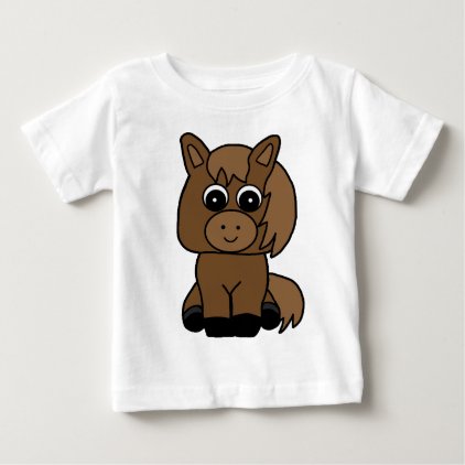 Cute Sorrel Hore Baby T-Shirt