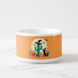 Cute, southwestern Halloween desert/cactus Bowl