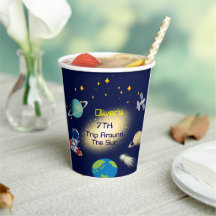 Cute Space Astronaut Birthday Party